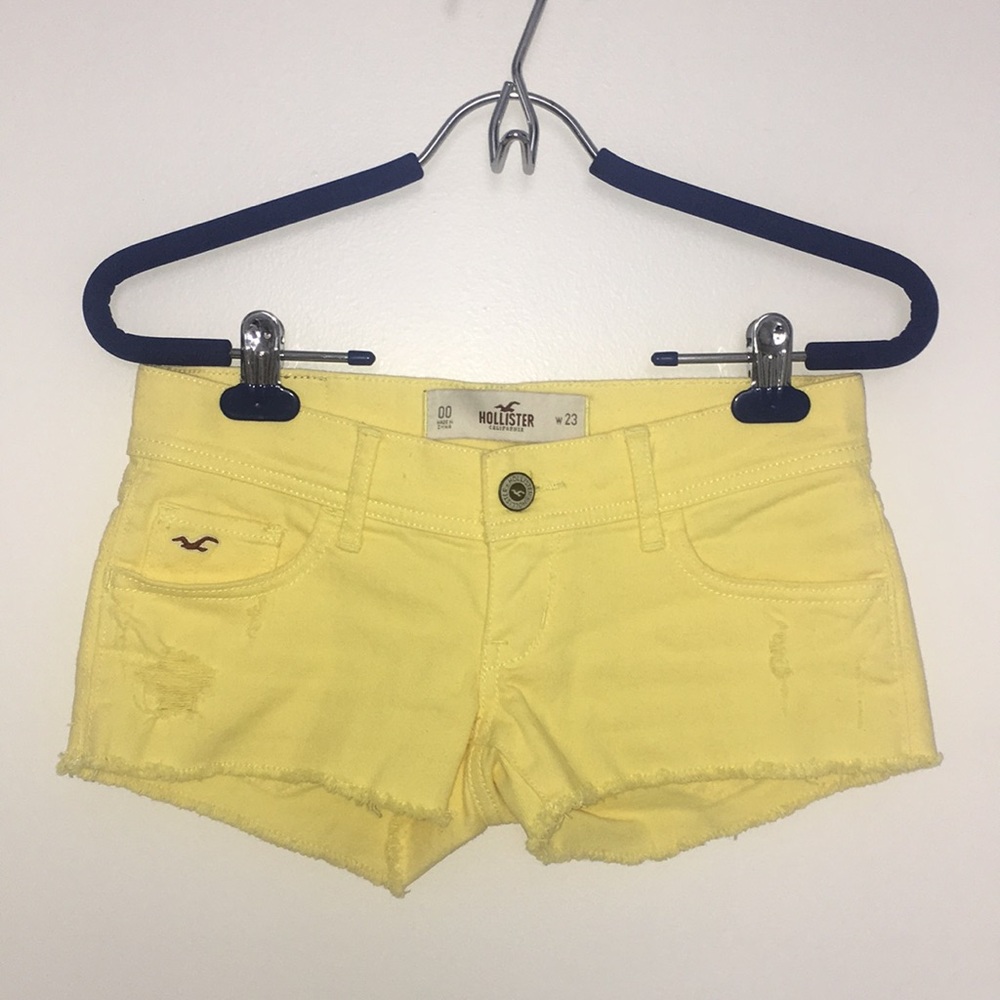 Hollister denim shorts